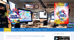 Desktop Screenshot of colorestereo.com